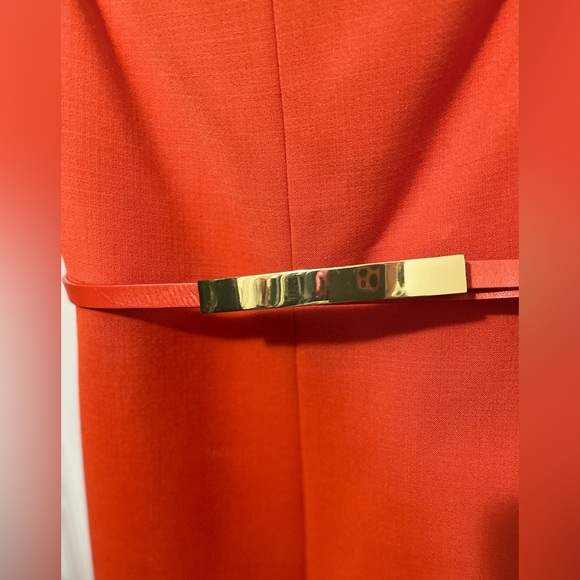 Tory Burch Orange Sleeveless dress. Size 2 - Picture 4 of 5